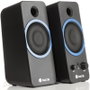 NGS GSX-200 Altavoces Gaming 2.0 Negro/Azul 20W
